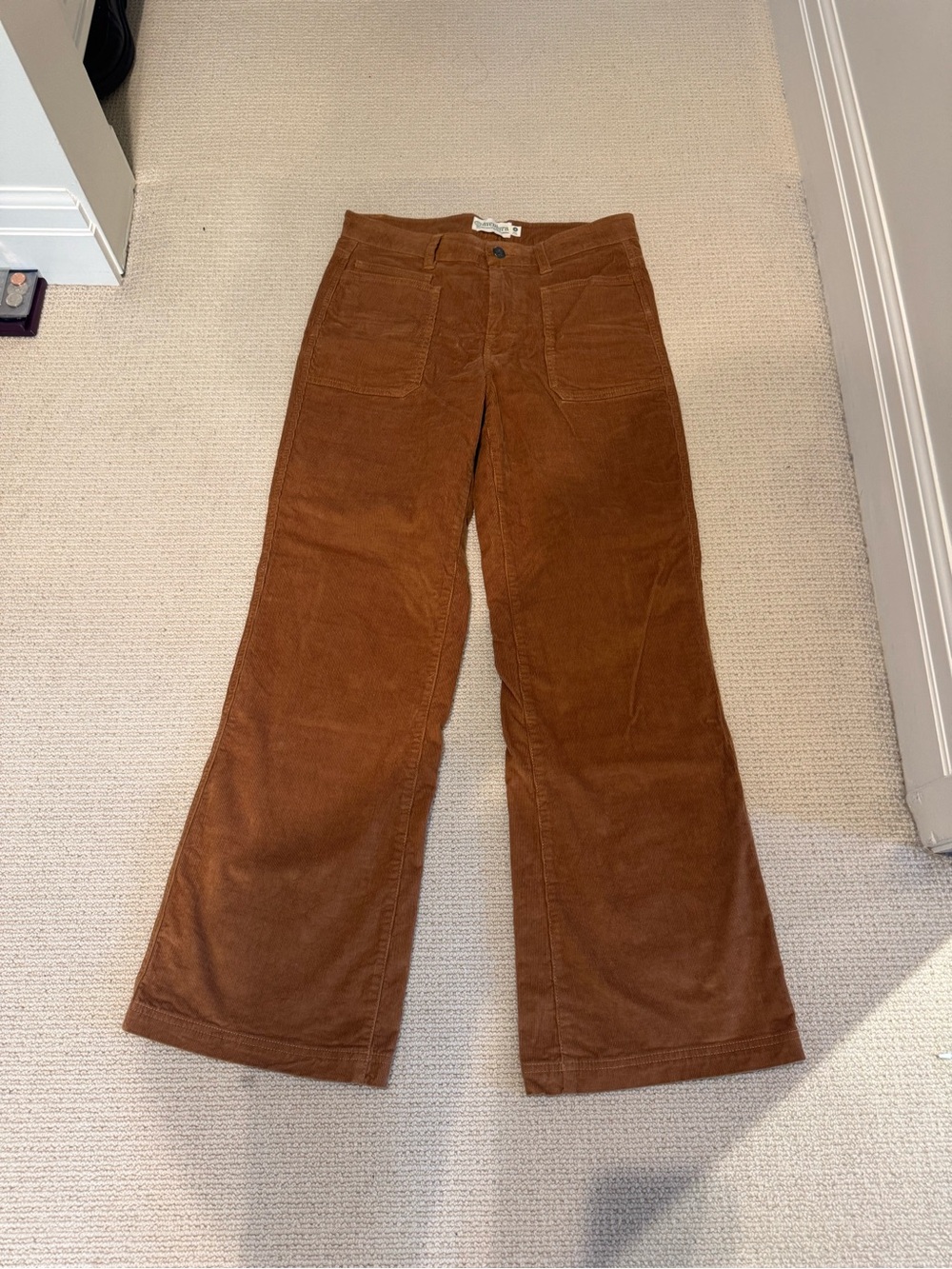 Aventura Corduroy Pants in Chestnut Brown